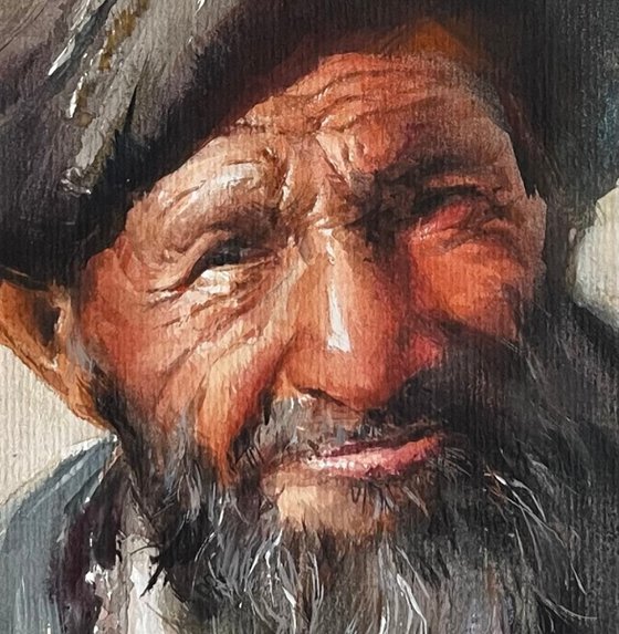 "The Wisdom of Age: Portrait of an Elder"