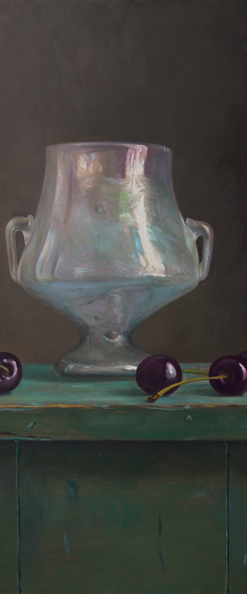 A black cherry drink by Mayrig Simonjan