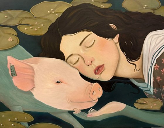 "Depends on the beads, depends on the pig"