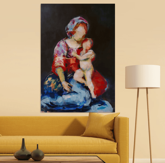 Madonna and child 11