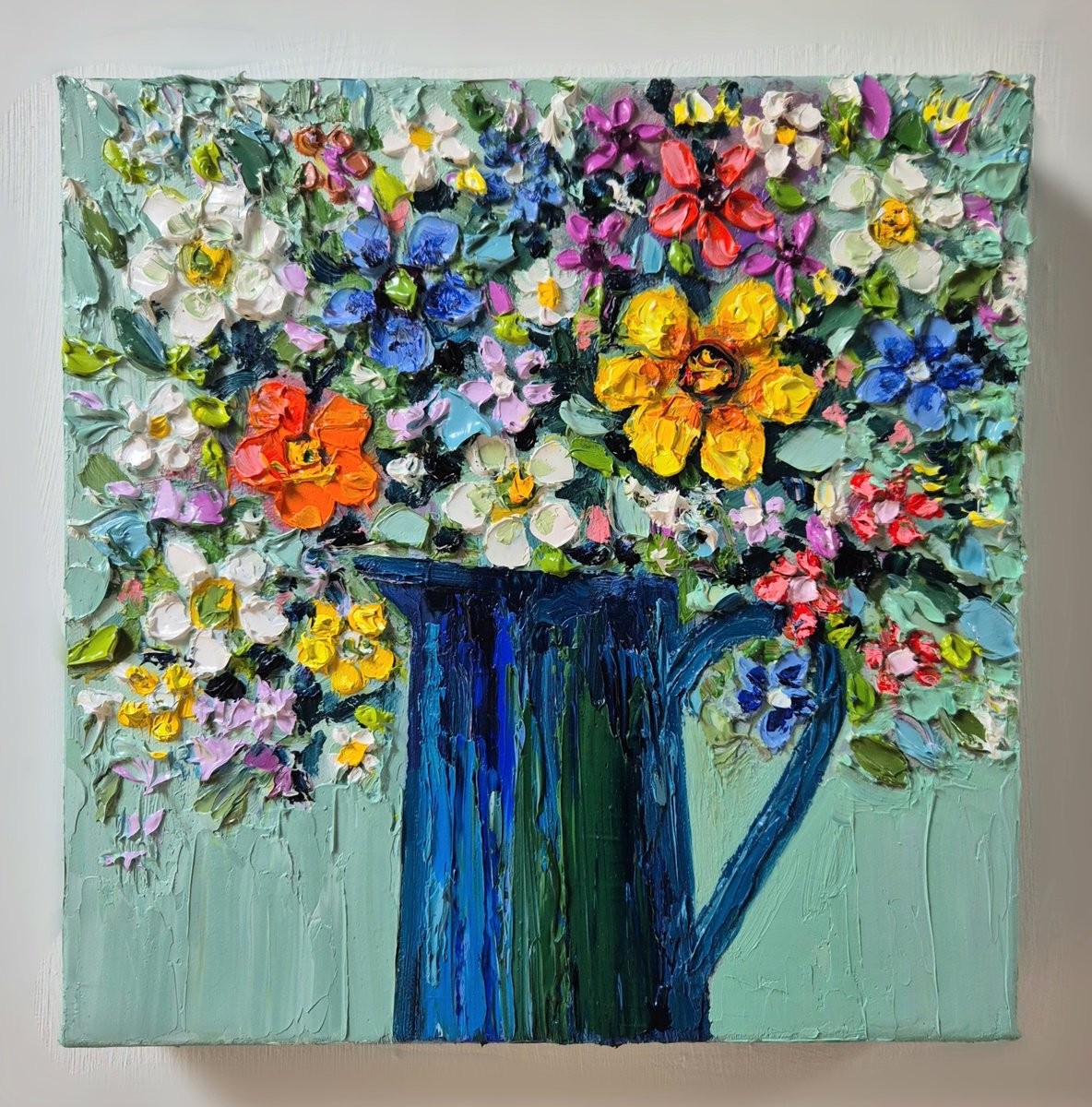 Spring Morning By Paige Castile, 12 X 12, Artwork For Sale On Artfinder