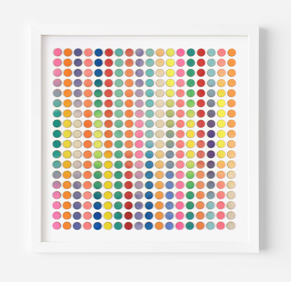 Ombre Stripes of Dots. by Amelia Coward