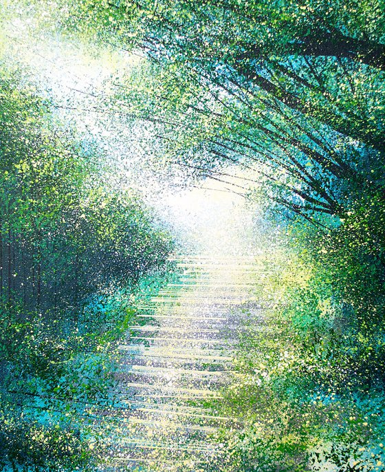 Forest Trees In spring