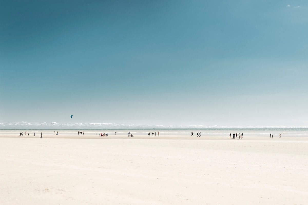 Photorealistic Landscape Photograph By Adam Regan, 45 X 30, Spring Promenade, Original Artwork