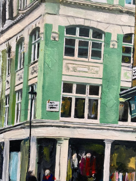 Bright Sunny Day in Soho, London