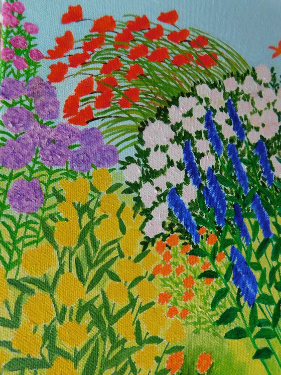 Cheerful Summer Garden