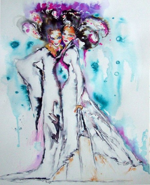 The 2 fairies by Anna Sidi-Yacoub