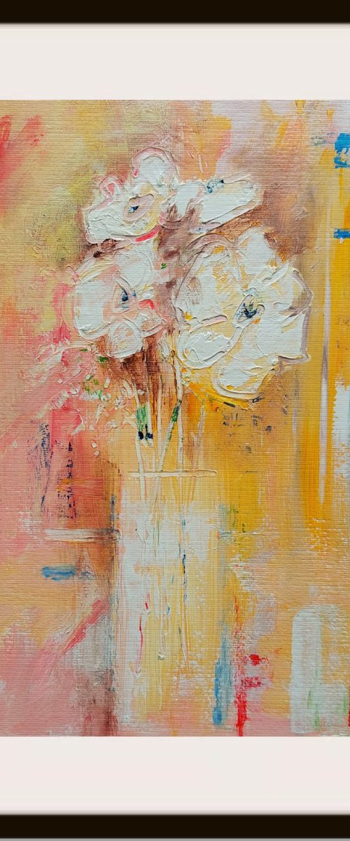 Abstract Floral VIII by Jan Rippingham