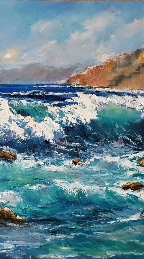 Sea is shaking by Olga Egorov