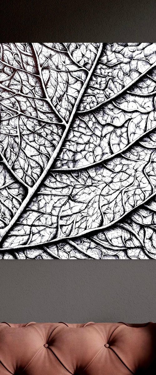 THE SOUL OF A LEAF by Maria Tuzhilkina