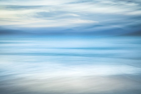 Blue Abstract From the Hebrides - Hebridean Mist