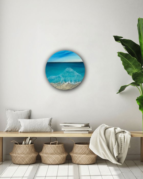 Ocean waves #40 Seascape painting
