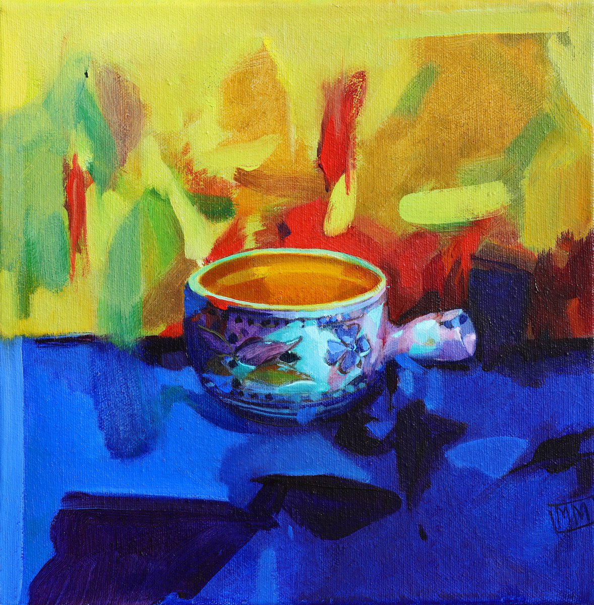 Moroccan teacup by Melinda Matyas