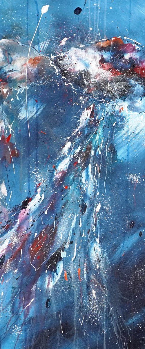 Jellyfish Abstraction 1 by Dominique Lenoir