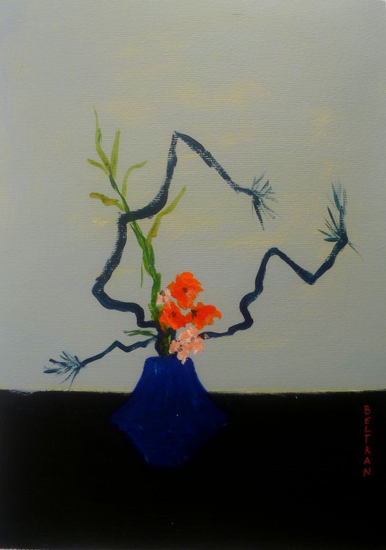 Ikebana.Nature / 15,75 x 11,81 in ( 30 x 40 cm )