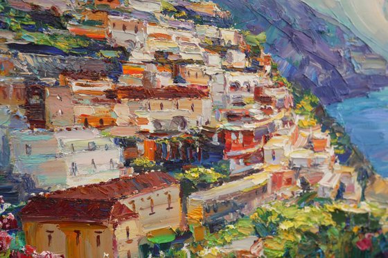 Positano in Morning Light