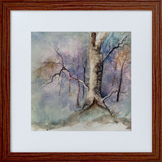 Winter Tree Framed