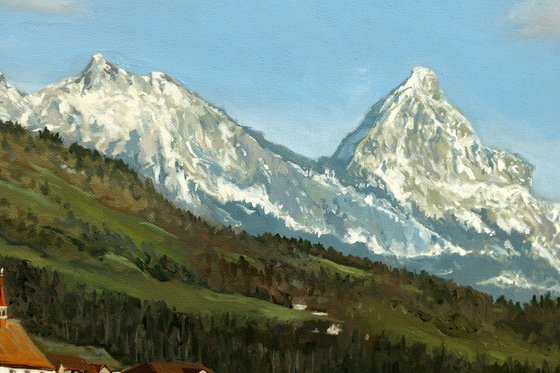 Arth and the Mythens in Spring
