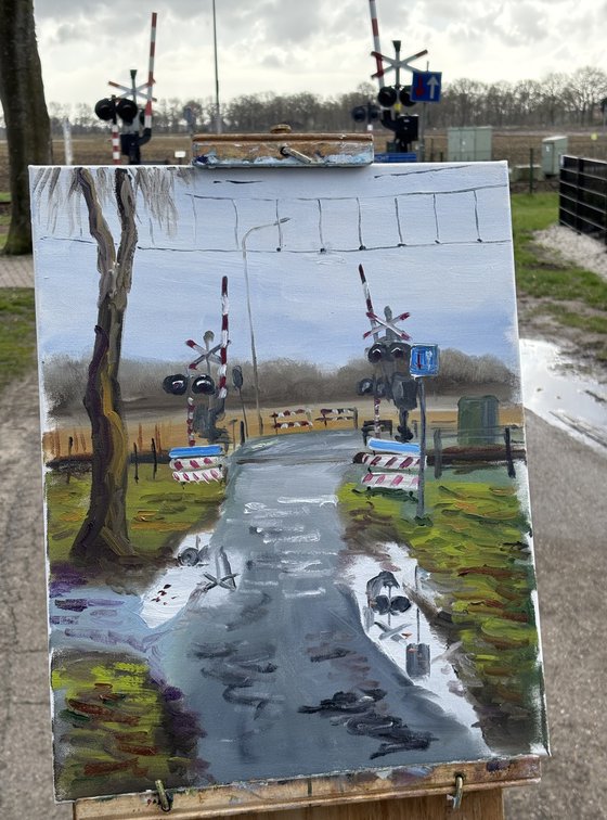 The Crossing in the Rain