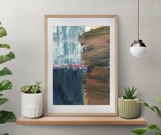 Set of 3 acrylic paintings