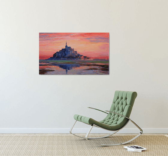 Evening Mont Saint Michel