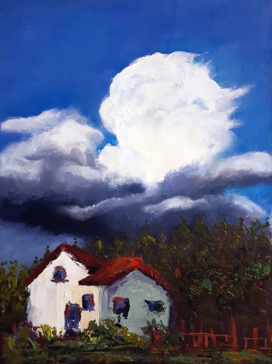 After Storm  / ORIGINAL OIL PAINTING