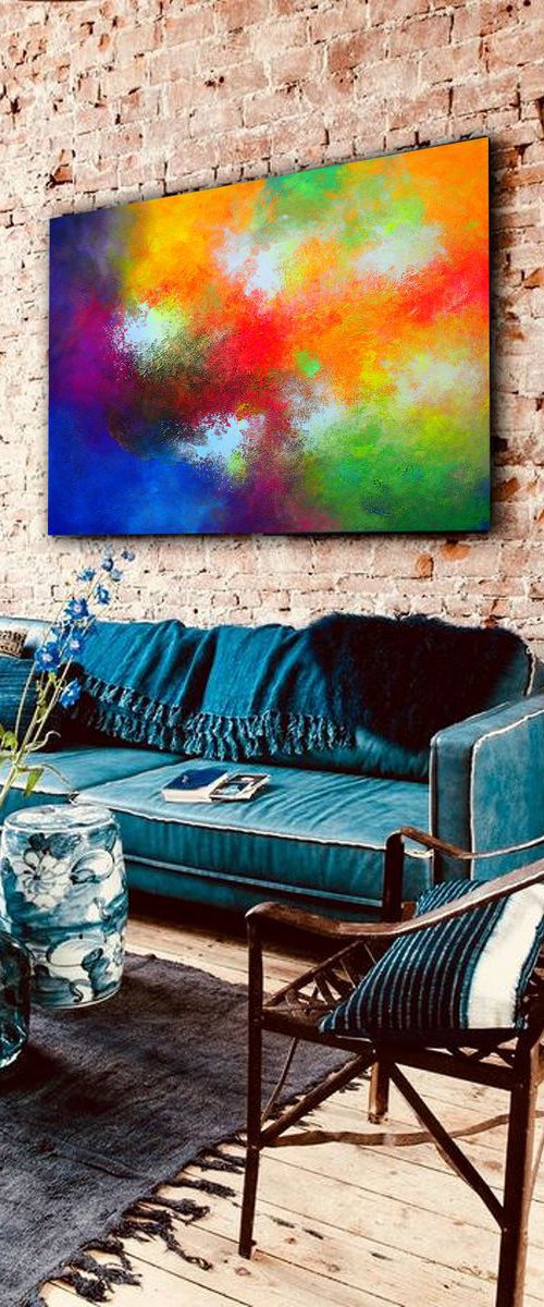 Abstract Painting / Alex Senchenko © 2019 / Stranger by Alex Senchenko