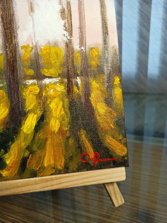 Impression. Autumn morning