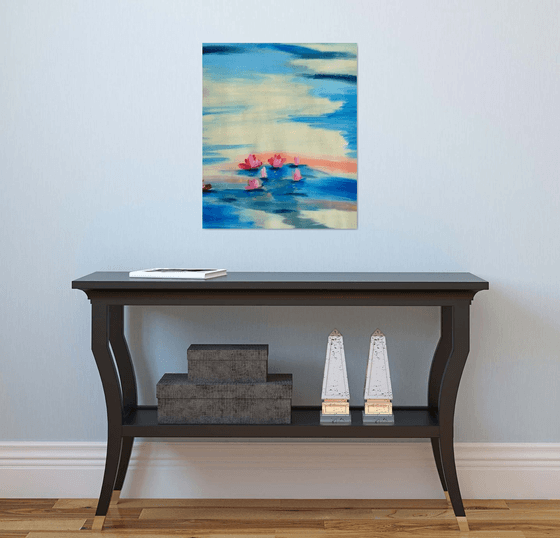 Peaceful Pond Lilies