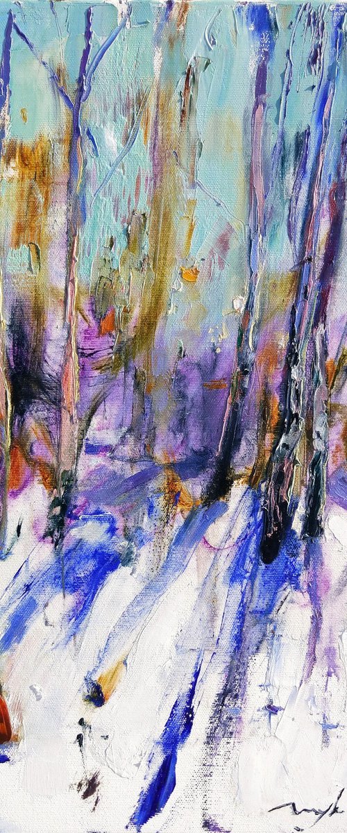 Sunny winter day by Helen Shukina