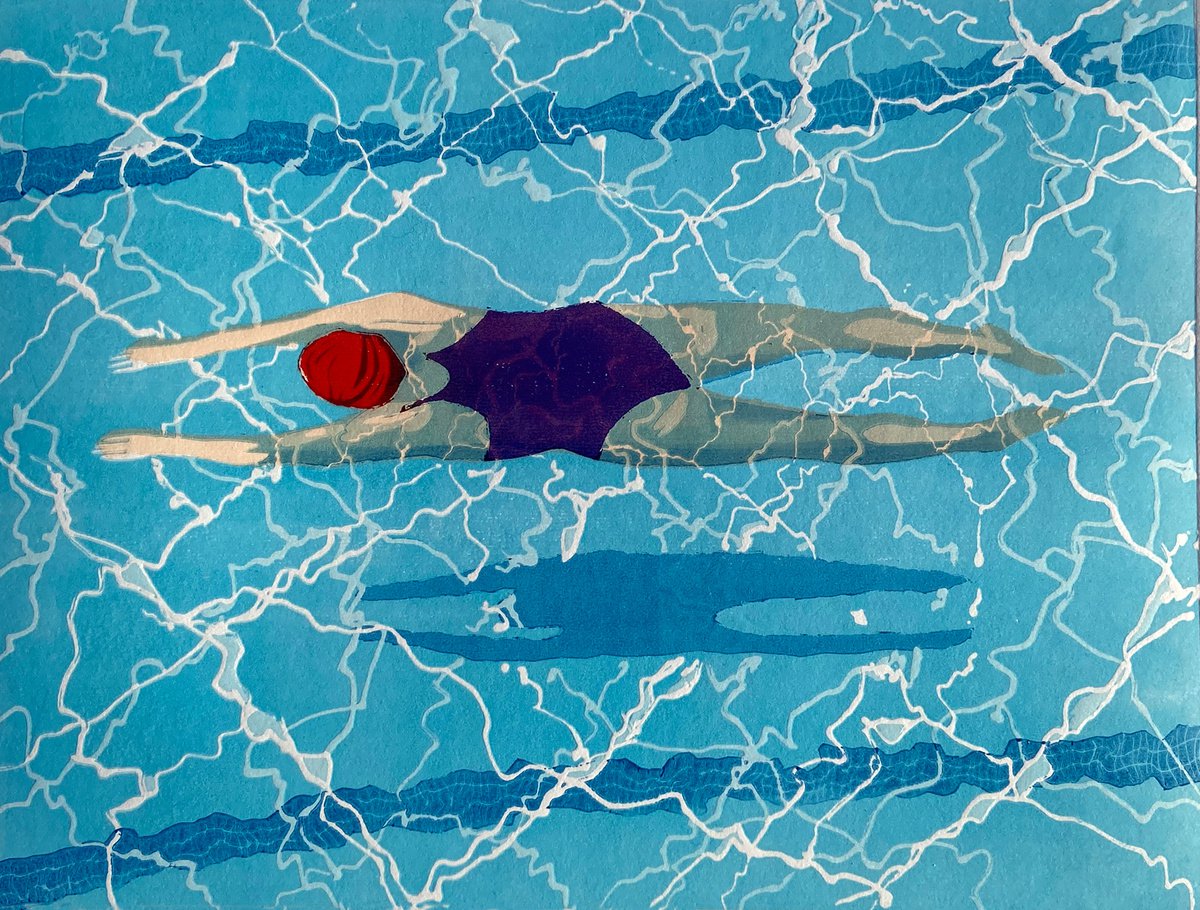 In the Pool by Drusilla Cole