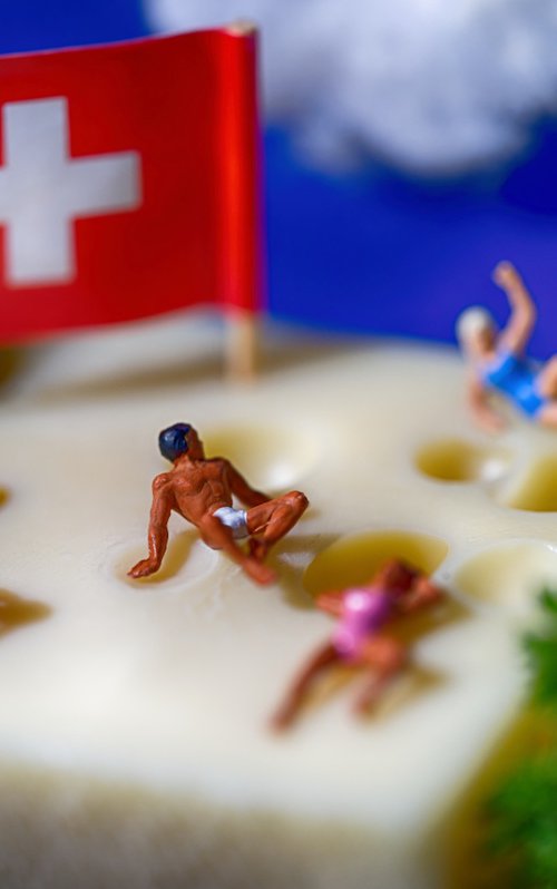 Swiss Cheese Beach by Marc Ehrenbold