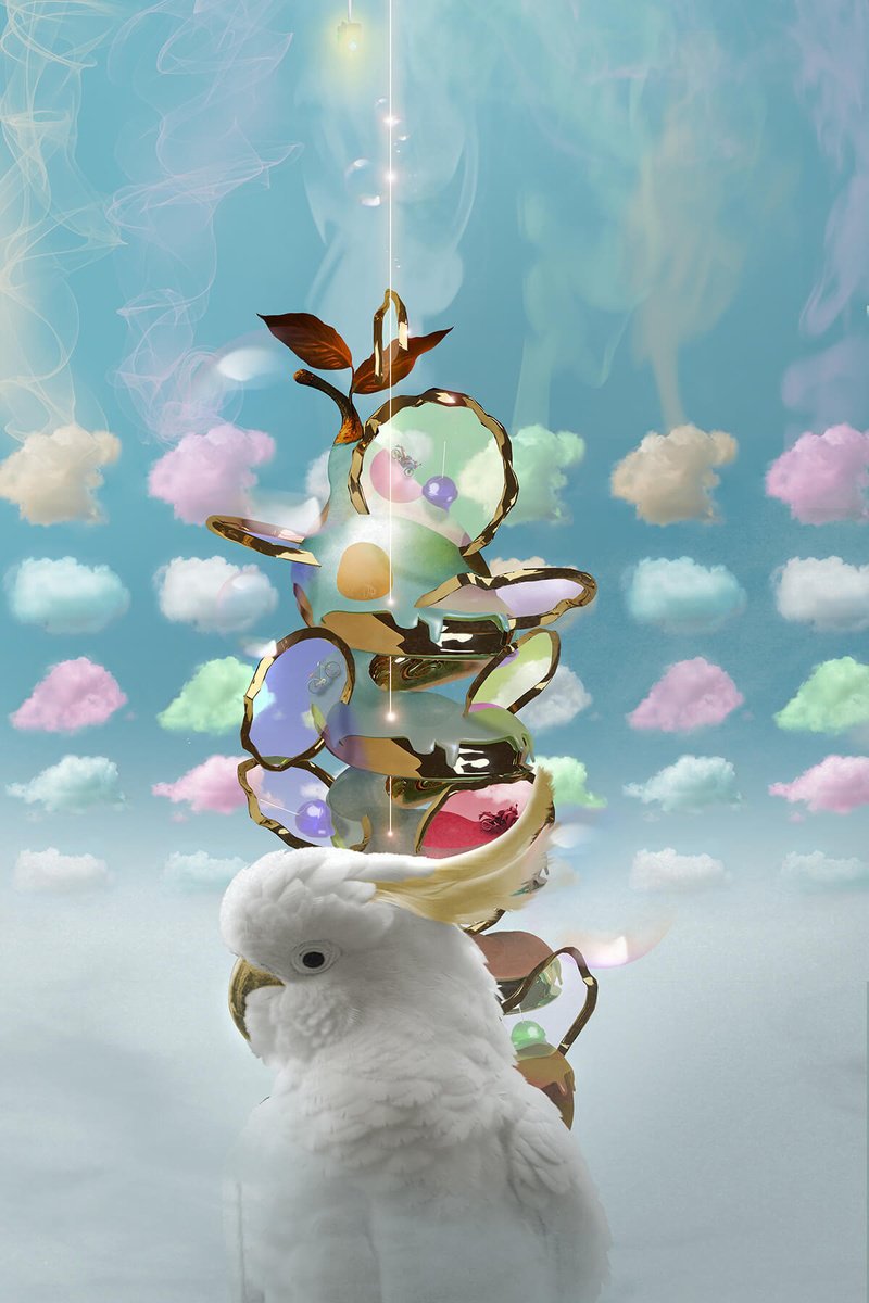 Surrealistic Still Life Print By Vanessa T Stefanova, 16 X 24", Springpear, Original Artwork