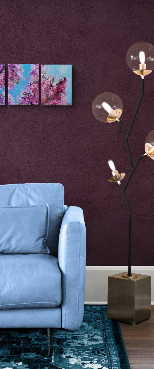 50 shades of bougainvillea by Oksana Siciliana