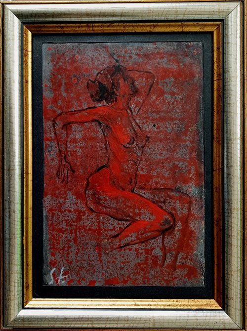 Lady in red by Stanislav Bojankov