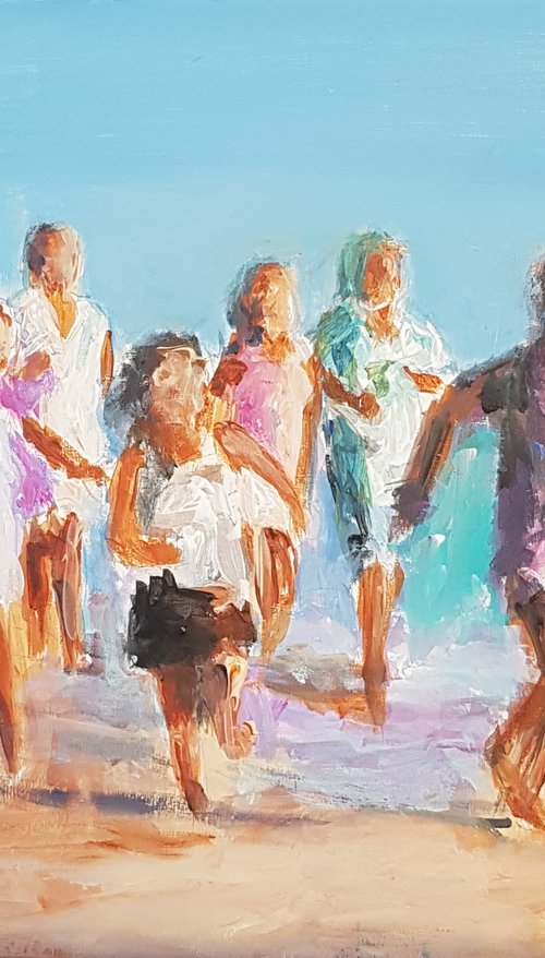 With the Family at sea by Els Driesen