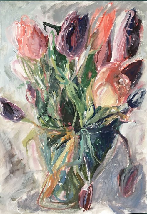 chaotic tulips by Art Boloto