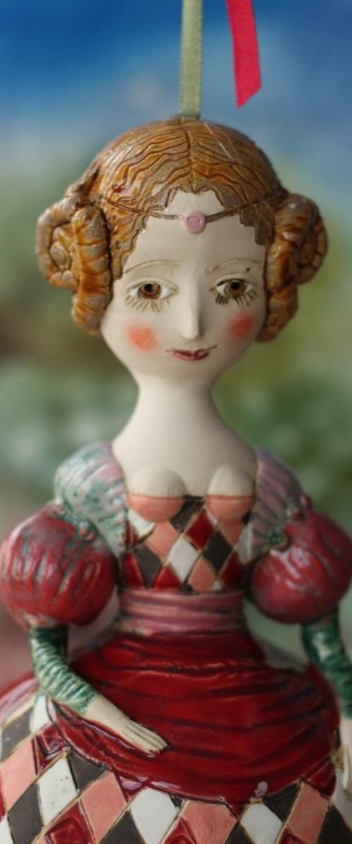 Hermia. From Midsummer Night's Dream Ceramic illustration project by Elya Yalonetski by Elya Yalonetski