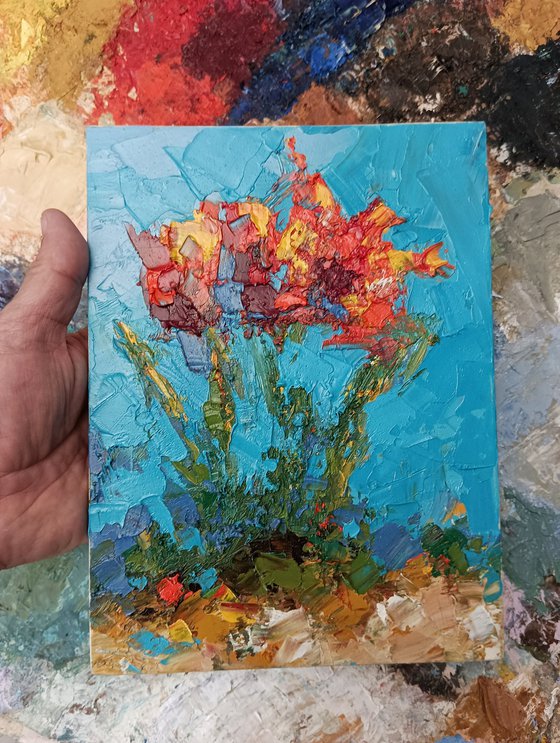 Flowers in the garden
