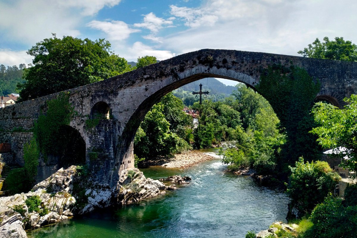 Landscape Photograph By Tatiana Zappa, 24 X 16", Cangas De Onis, Original Artwork