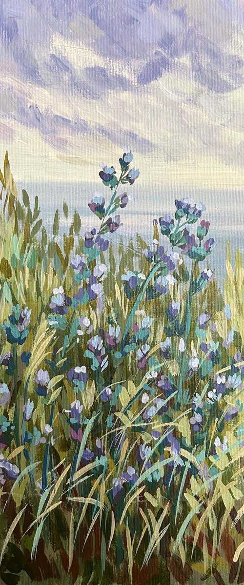 Lakeshore Blooms by Gabriele Prismantaite