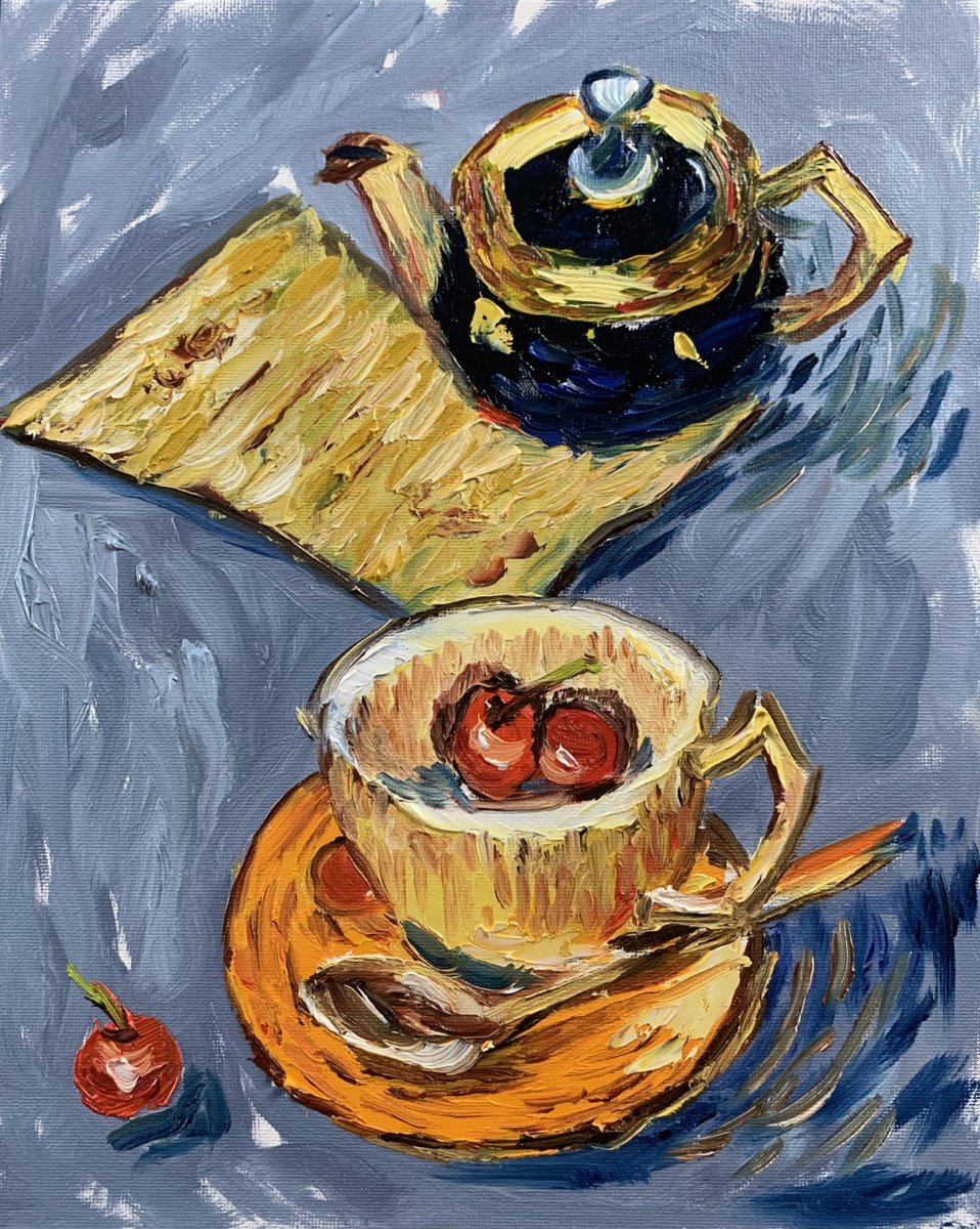 Tea cup. by Vita Schagen