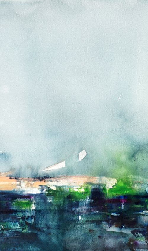 Kansas July 2018 ~104x75cm 41x29.5in by jelena b