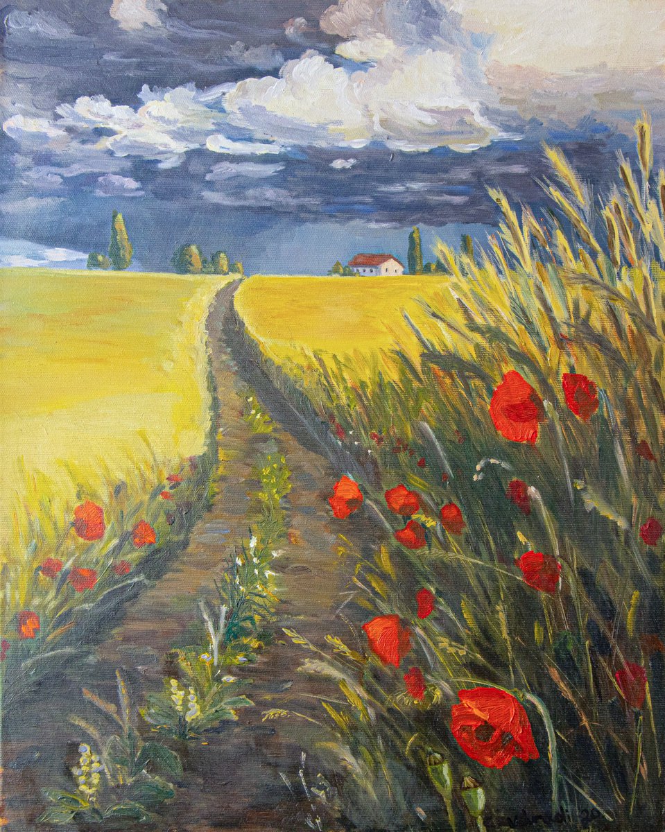 Way to thunderstorm by Catherine Varadi