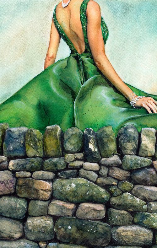 Fashion Girl in Nature III by REME Jr.