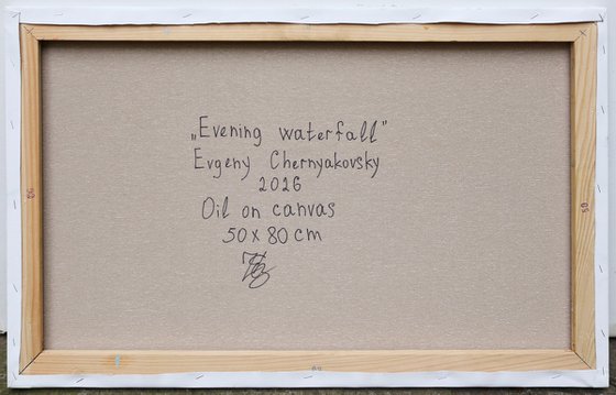 "Evening waterfall "