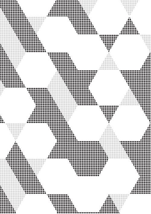hexagon growing #2 by David Gill