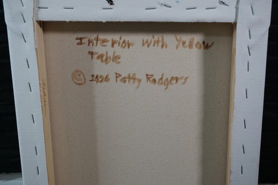 Interior with Yellow Table