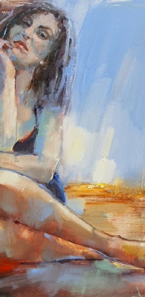 Beautiful woman by Olha Laptieva