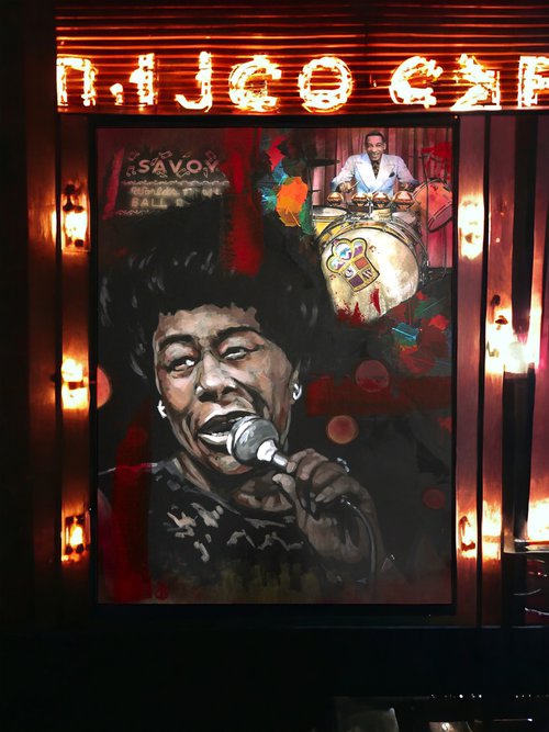 Ella Fitzgerald by Peter Campbell Saunders